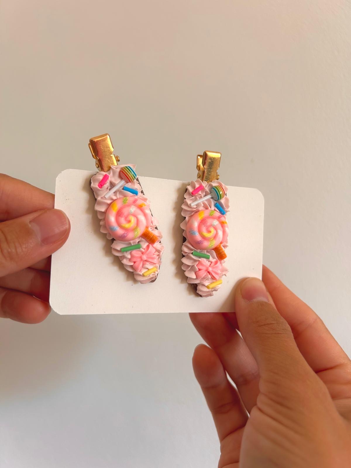 Barrette lolipop